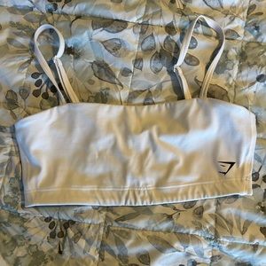 White Gymshark Sports Bra!